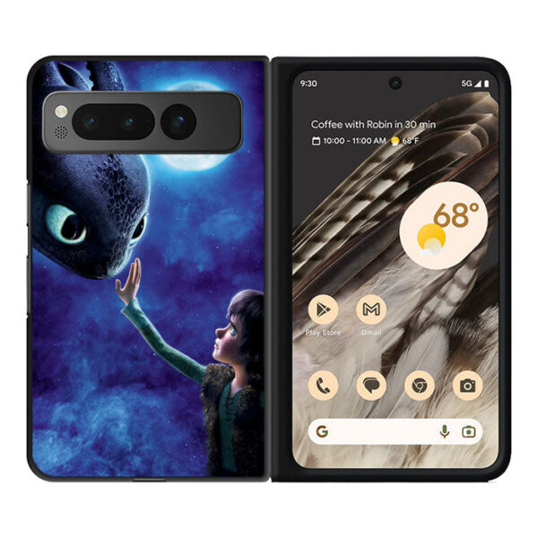 How to Train Your Dragon Hiccup And Toothless Google Pixel Fold CT1243