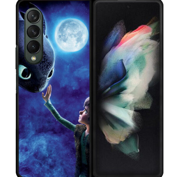 How to Train Your Dragon Hiccup And Toothless Google Samsung Galaxy Z Fold 3 5G CT1243