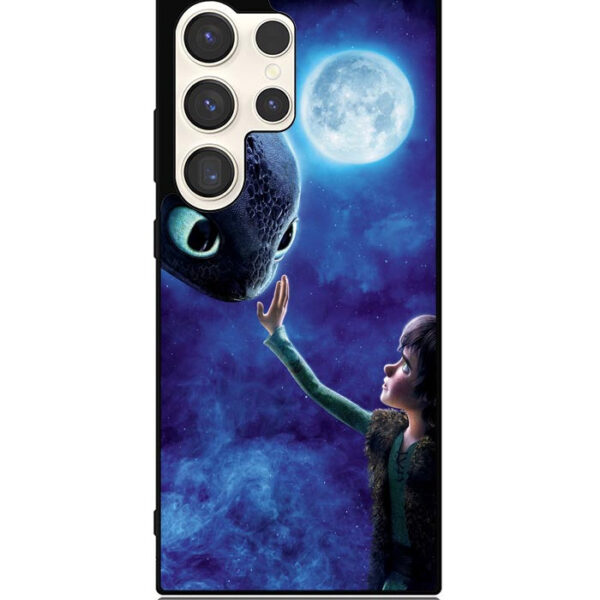 How to Train Your Dragon Hiccup And Toothless Samsung Galaxy S24 Ultra Case CT1243