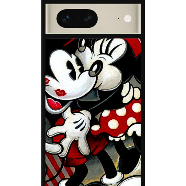 Hugs and Kisses Mickey Minnie mouse Google Pixel 7 Case CT5219