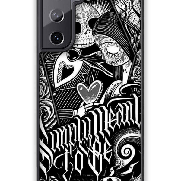 Jack And Sally Muertitos The Nightmare Before Christmas Samsung Galaxy S21 FE 5G Case CT5284