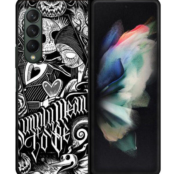 Jack And Sally Muertitos The Nightmare Before Christmas Samsung Galaxy Z Fold 3 5G CT5284