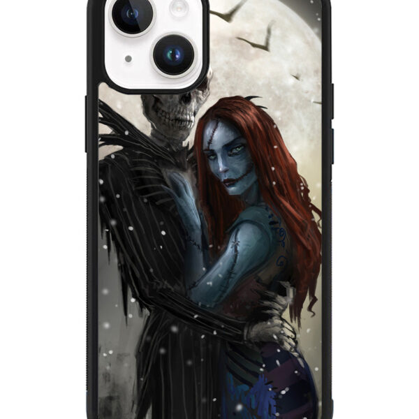 Jack Sally Skellington Nightmare Before Christmas iPhone 15 Case CT1296