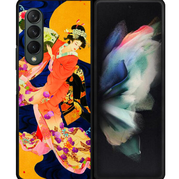 Japanese Geisha Asian Google Samsung Galaxy Z Fold 3 5G CT1752
