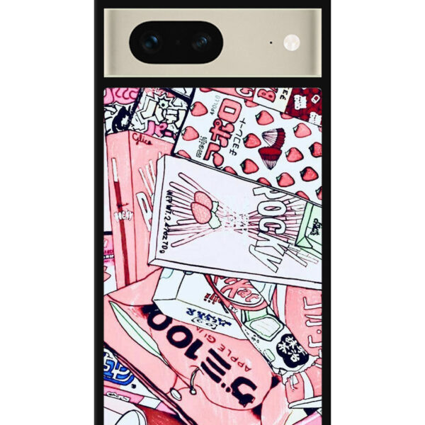 Japanese Pink Google Pixel 7 Case CT9353