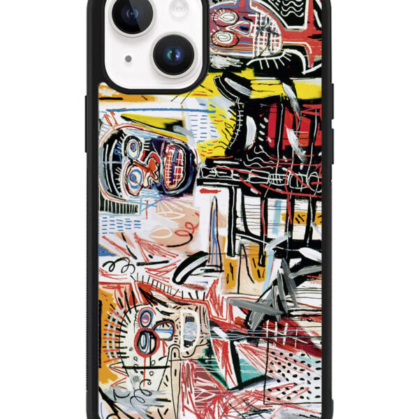 jean michel basquiat XiPhone 15 Plus Case CT0741