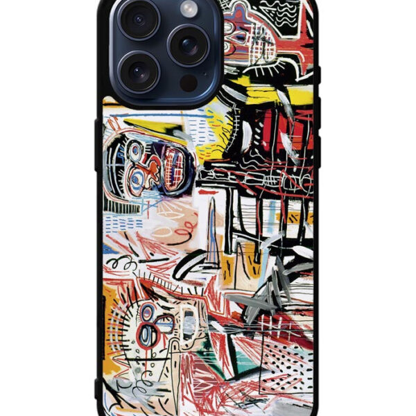 jean michel basquiat XiPhone 15 Pro Case CT0741