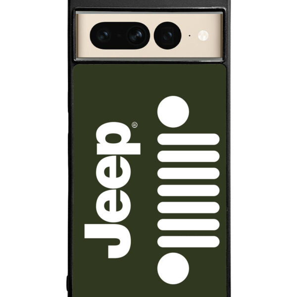Jeep Green Army Google Pixel 7 Pro Case CT8226