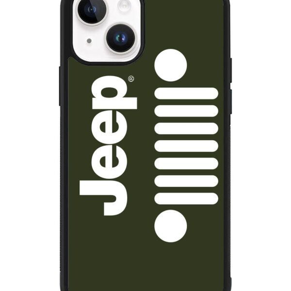 Jeep Green Army iPhone 15 Plus Case CT8226