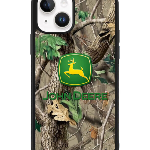 John Deere Camo Logo iPhone 15 Plus Case CT5302