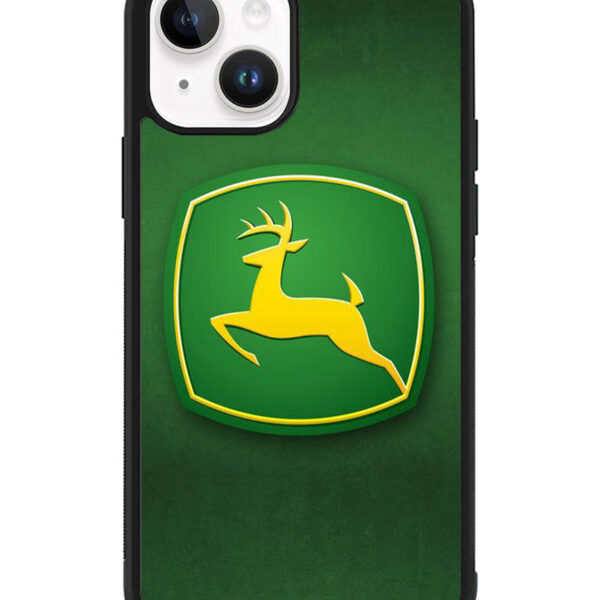 John Deere Logo Green iPhone 15 Case CT0836