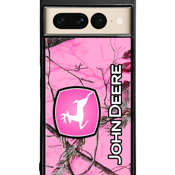 John Deere Pink Camo Google Pixel 7 Pro Case CT1881