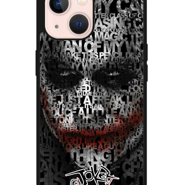 Joker Typography Quotes Google iPhone 13 Mini Case CT0818