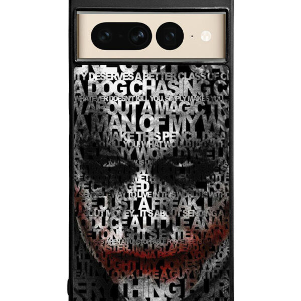 Joker Typography Quotes Google Pixel 7 Pro Case CT3634