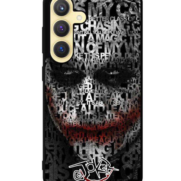 Joker Typography Quotes Samsung Galaxy S24 Plus Case CT0818