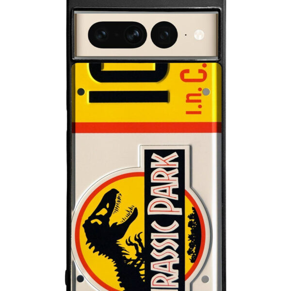 Jurassic Park Jeep License Google Pixel 7 Pro Case CT3640
