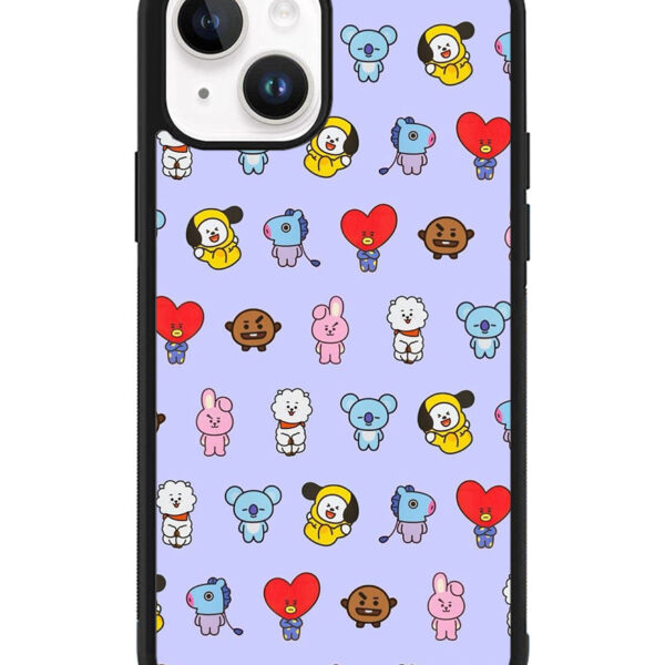 Kawaii BT21 BTS iPhone 15 Plus Case CT9295