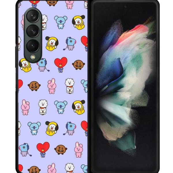 Kawaii BT21 BTS Samsung Galaxy Z Fold 4 5G CT9295