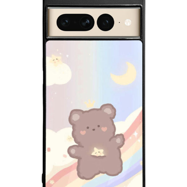 Kawaii Cute Bear Google Pixel 7 Pro Case CT9063