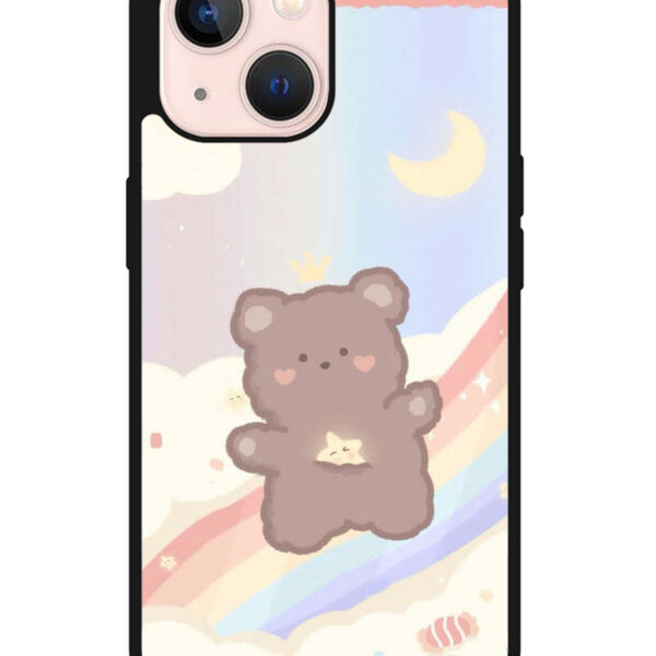 Kawaii Cute Bear iPhone 13 Mini Case CT9063
