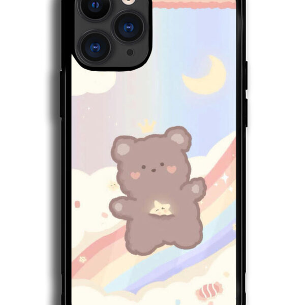Kawaii Cute Bear iPhone 13 Pro Max Case CT9063