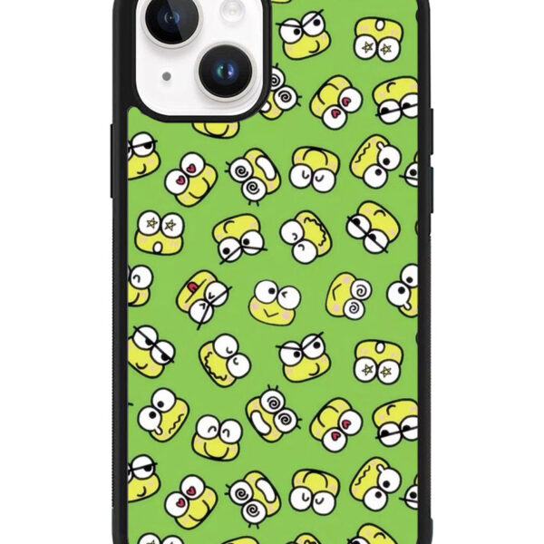 Keroppi Frog Pattern iPhone 15 Case CT1161