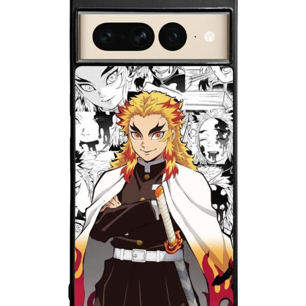 kimetsu no yaiba rengoku anime Google Pixel 7 Pro Case CT7557