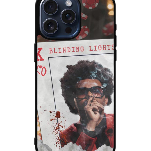 King Card Blinding Lights The Weeknd iPhone 15 Pro Max Case CT8204