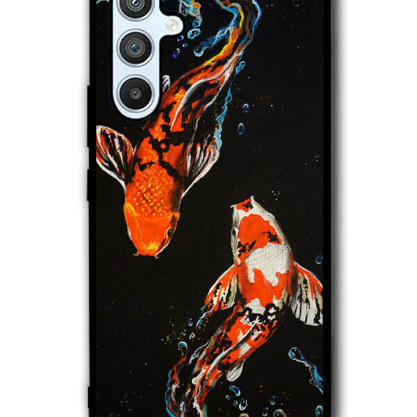 Koi Fish Watercolor Painting Samsung Galaxy A54 5G Case CT9629