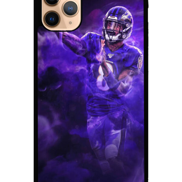 Lamar Jackson Smoke iPhone 11 Pro Case CT7543