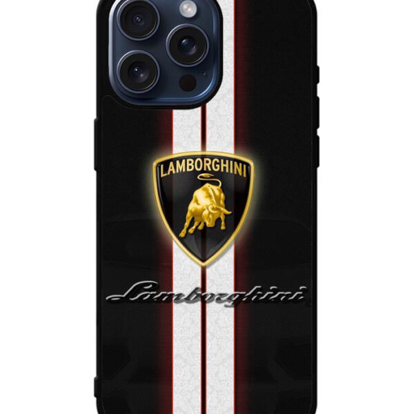 Lamborghini Logo iPhone 15 Pro Max Case CT1810