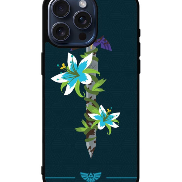 Legend Of Zelda Sword Flower iPhone 15 Pro Max Case CT3497