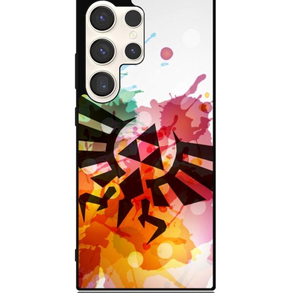 Legend of Zelda Symbol Paint Samsung Galaxy S24 Ultra Case CT3498