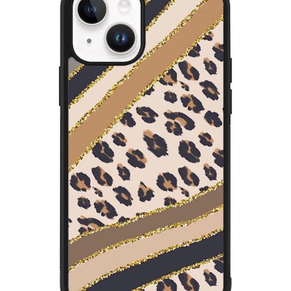 Leopard Gold iPhone 15 Case CT10615