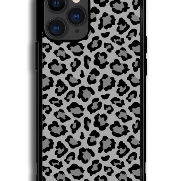 Leopard Grey Pattern iPhone 13 Pro Case CT9852