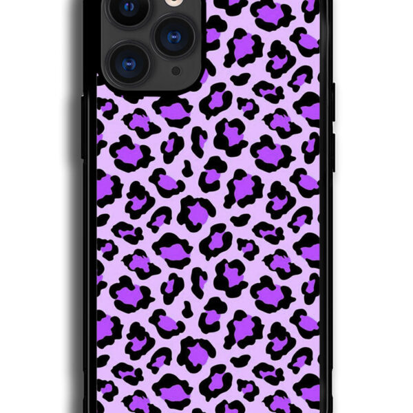 Leopard Purple Pattern iPhone 13 Pro Max Case CT9855