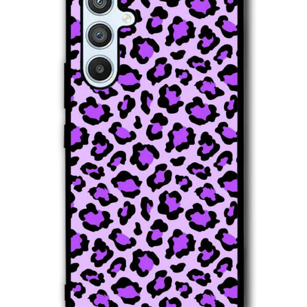 Leopard Purple Pattern Samsung Galaxy A54 5G Case CT9855