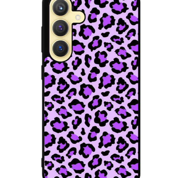 Leopard Purple Pattern Samsung Galaxy S24 Plus Case CT9855