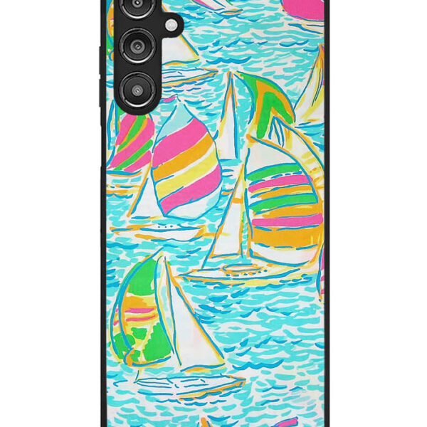 Lilly Pulitzer Sailboat Samsung Galaxy A14 5G CT1301