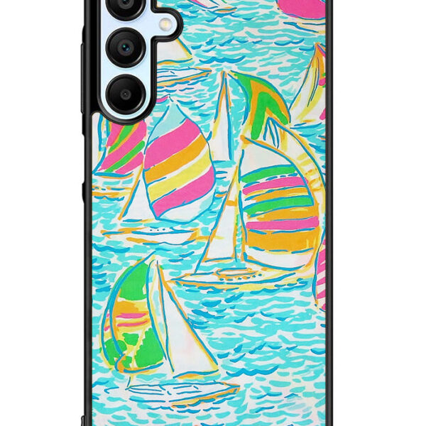 Lilly Pulitzer Sailboat Samsung Galaxy A15 5G Case CT1301