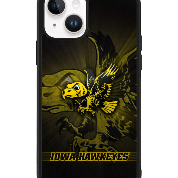 Lowa Hawkeyes iPhone 15 Plus Case CT9801