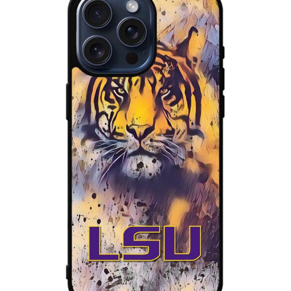 LSU Tigers Symbol XiPhone 15 Pro Max Case CT0742