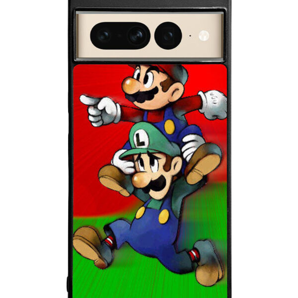 Luigi Mario Cute Cartoon Google Pixel 7 Pro Case CT9032