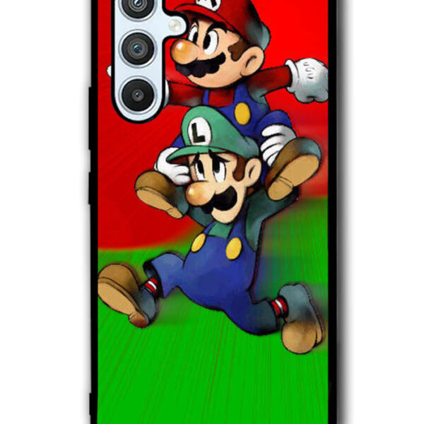 Luigi Mario Cute Cartoon Samsung Galaxy A54 5G Case CT9032