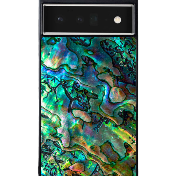 Luxury Blue Abalone Google Pixel 6 Pro Case CT1631