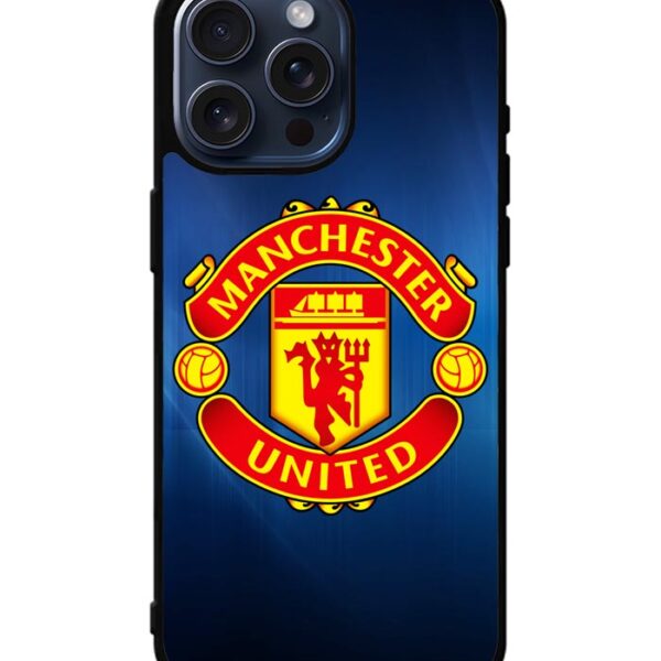Manchester United Logo iPhone 15 Pro Max Case CT3386