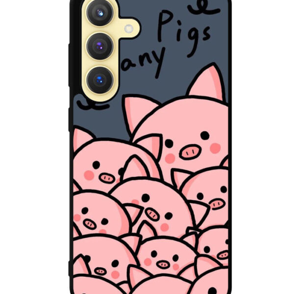Many Pigs Samsung Galaxy S24 Plus Case CT0063
