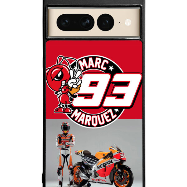 Marc Marquez 93 MotoGP Google Google Pixel 7 Pro Case CT1851