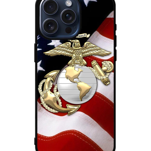 Marine Corps Anchor iPhone 15 Pro Max Case CT1217