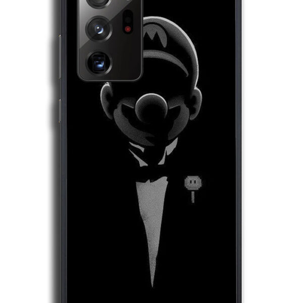 Mario Bros Black Samsung Galaxy Note 20 Ultra Case CT1612